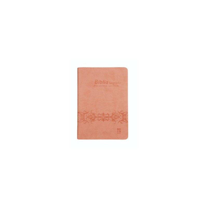 BÍBLIA DN 64C LG | Rosa | Concordância | Letra Grande